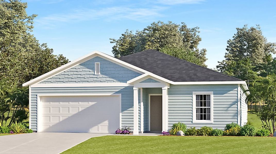 New construction Single-Family house Charle II, 8319 Southwest 46th Avenue, Ocala, FL 34476 - photo