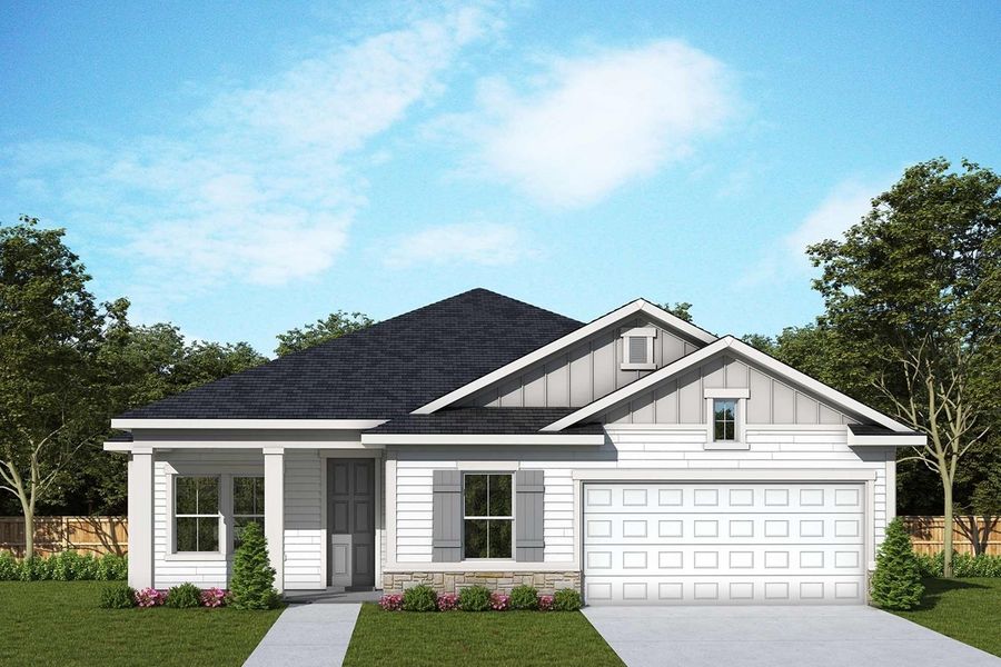New construction Single-Family house The Asher, 45 Rushing Drive, Saint Augustine, FL 32092 - photo