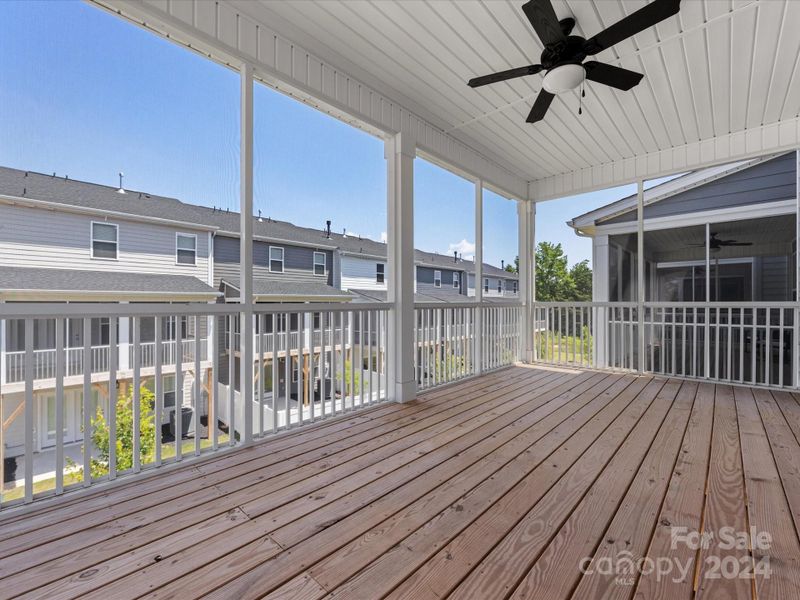 Screened porch