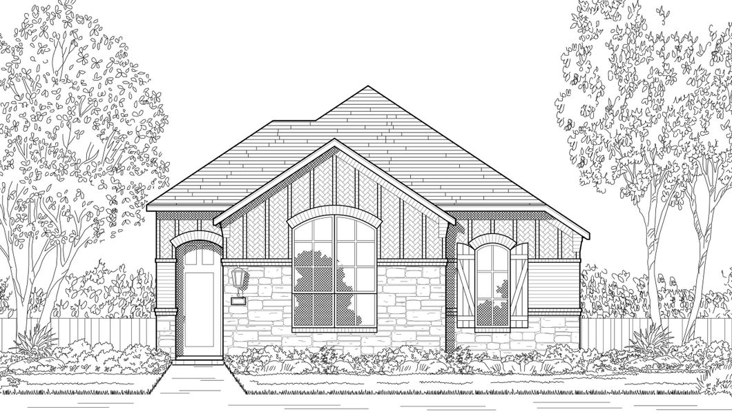 New construction Single-Family house Grayson Plan, 3212 Abelia Street, McKinney, TX 75071 - photo