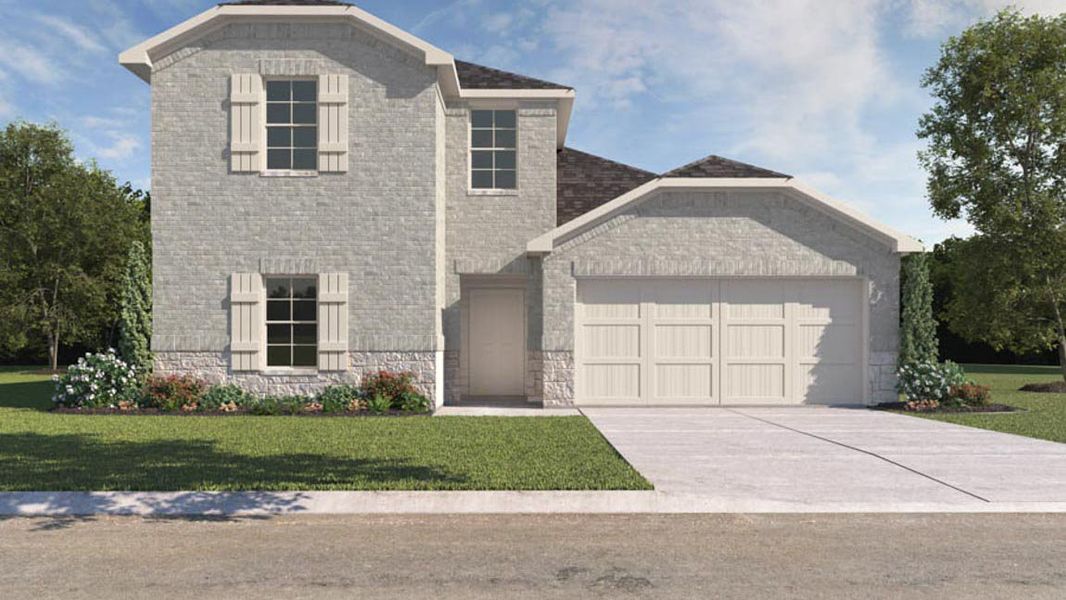 New construction Single-Family house 11824 Summertime Drive, Willis, TX 77318 Plan X40M- photo
