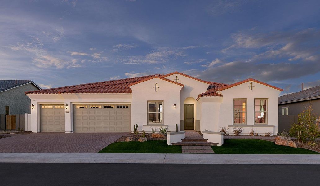 New construction Single-Family house The Whitlock, 19986 West El Nido Lane, Buckeye, AZ 85340 - photo