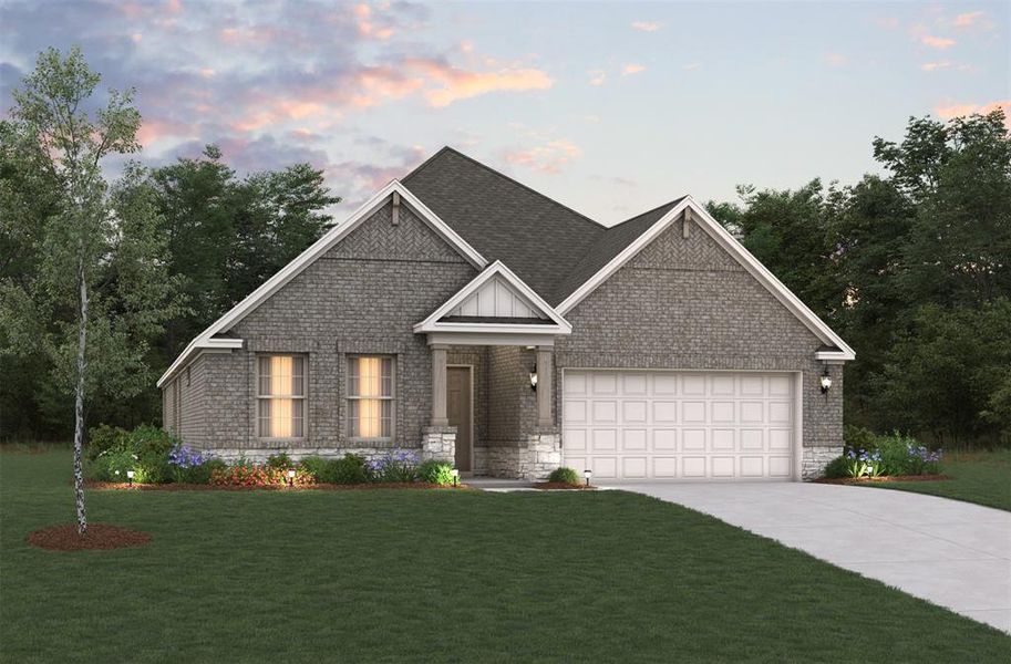 New construction Single-Family house 13705 Riola Drive, Little Elm, TX 75068 Magnolia- photo