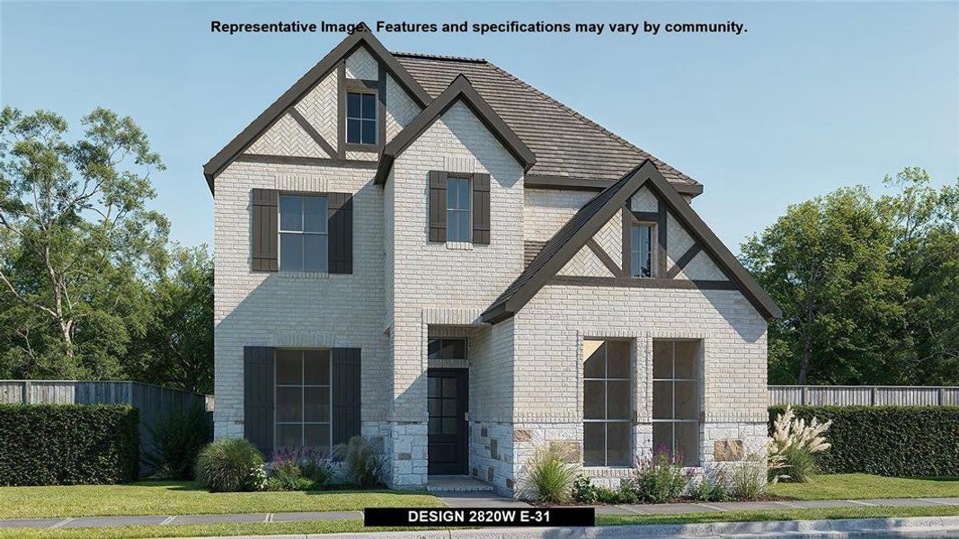 New construction Single-Family house Design 2820W, 3112 Elmwood Street, Rockwall, TX 75087 - photo