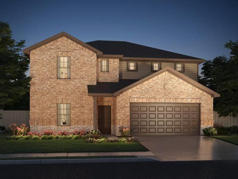 New construction Single-Family house 10644 Potawatomi Lane, Fort Worth, TX 76179 The Kessler- photo