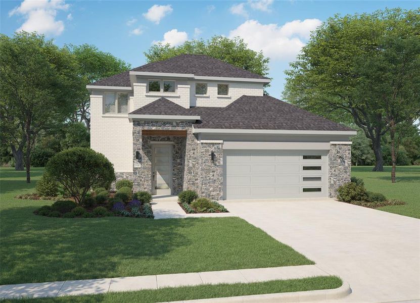 New construction Single-Family house 1812 Persimmon Place, Celina, TX 75009 Picasso II- photo