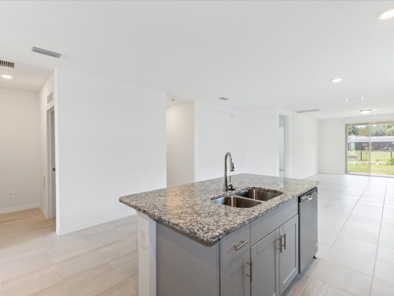 Kitchen in the Daphne floorplan at 5170 Minneola Lane