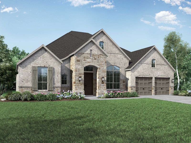 New construction Single-Family house 272 Plan, 1309 Limestone Ridge Road, Mansfield, TX 76063 - photo