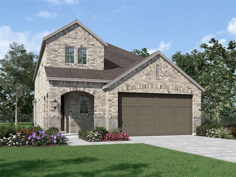New construction Single-Family house 1720 Eagle Landing, Van Alstyne, TX 75495 Everleigh Plan- photo