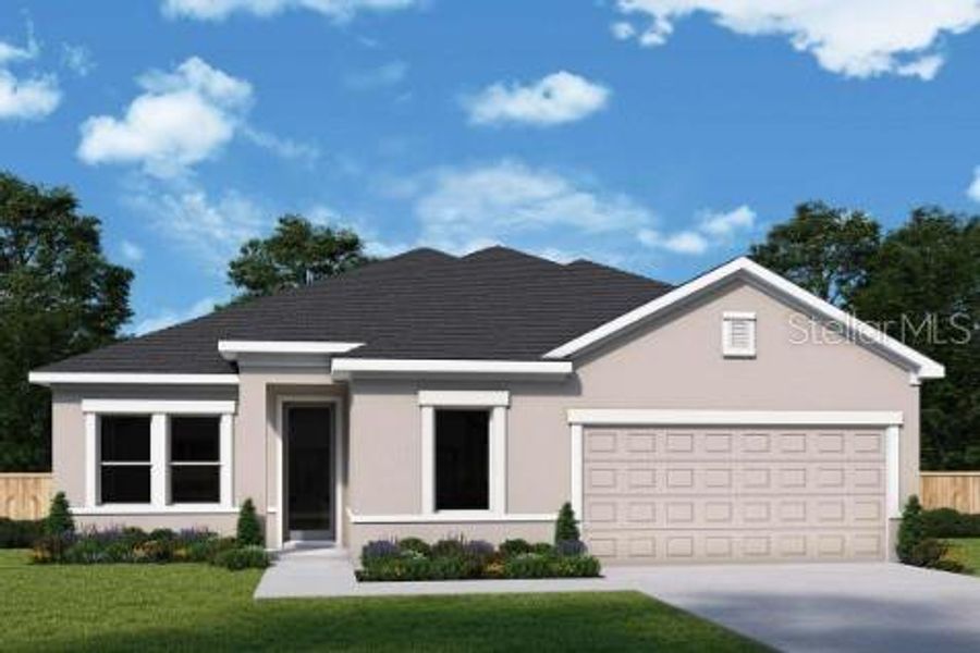 New construction Single-Family house 8949 Windlass Cove, Parrish, FL 34219 The Chipper- photo