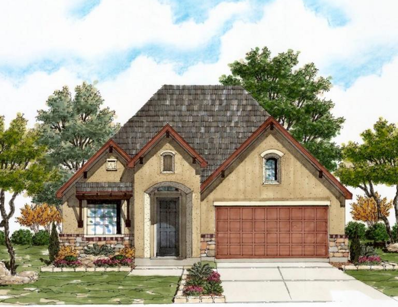 New construction Single-Family house Plan 1977, 110 Thunder Gulch Ct, Castroville, TX 78009 - photo