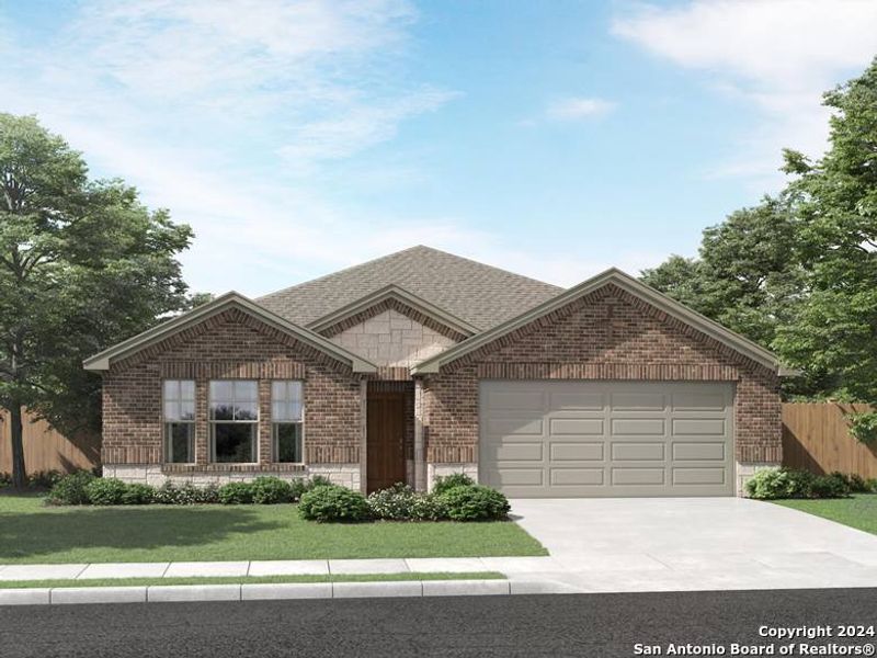 New construction Single-Family house 270 Cherry Creek, Cibolo, TX 78108 The Henderson (C404)- photo