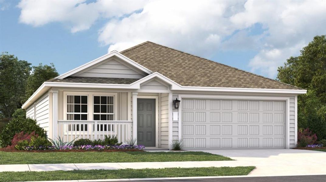 New construction Single-Family house 14504 Koti Way, Pflugerville, TX 78660 Gannes- photo