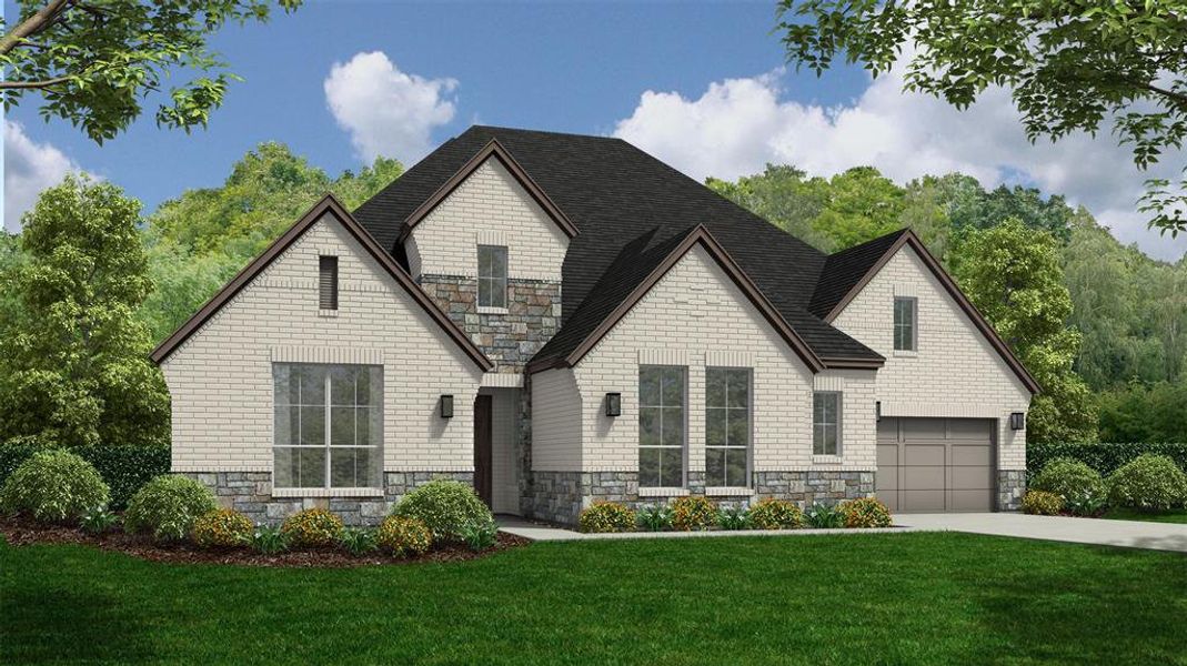 New construction Single-Family house 1912 Lotus Court, Haslet, TX 76052 Plan 850- photo