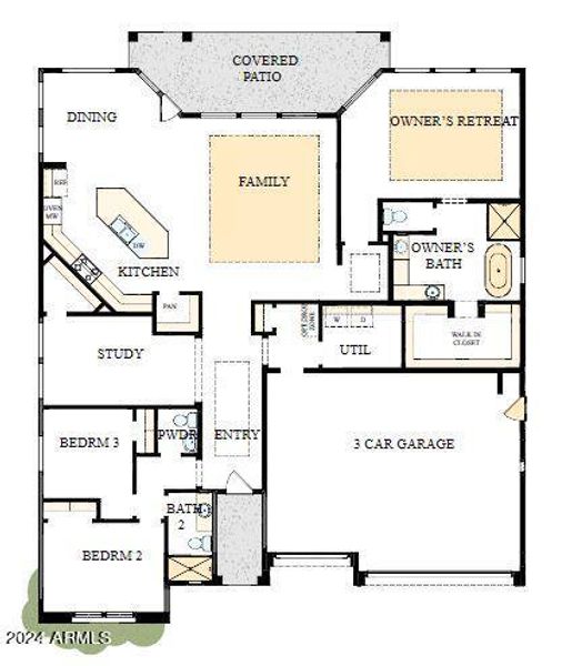 New construction Single-Family house 5636 N 202Nd Lane, Litchfield Park, AZ 85340 - photo