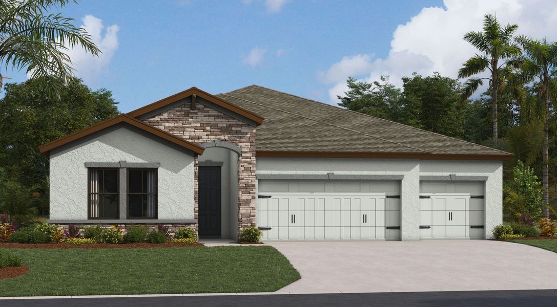 New construction Single-Family house Bayside I, Sterling Hill Boulevard, Spring Hill, FL 34609 - photo