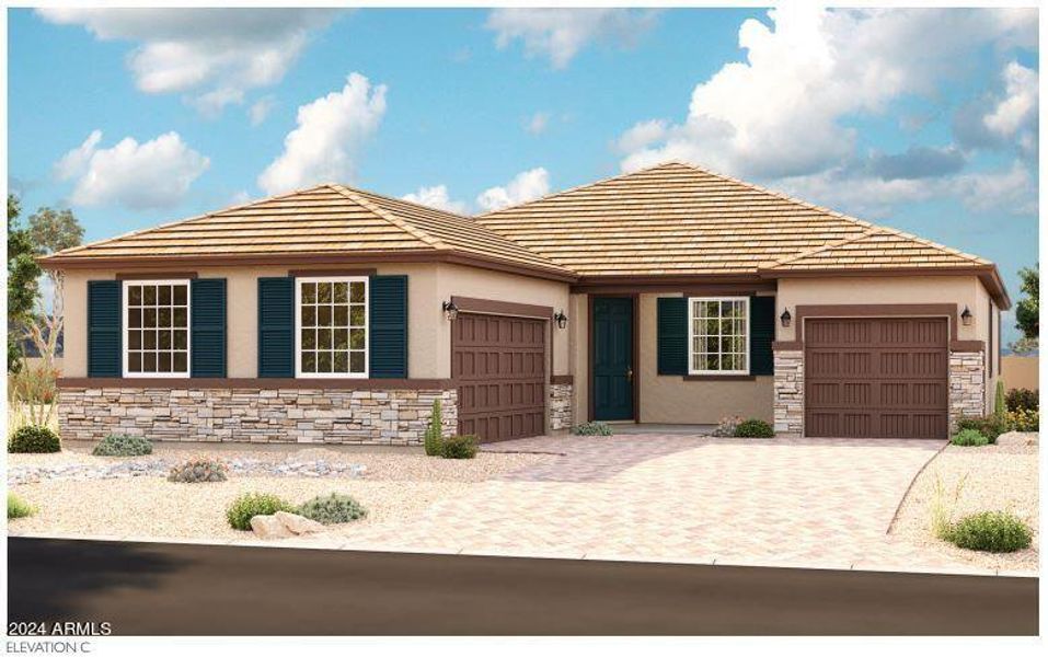 New construction Single-Family house 2523 N 195Th Drive, Buckeye, AZ 85396 - photo