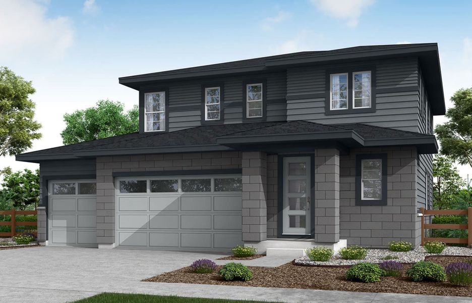 New construction Single-Family house 3372 N Gold Bug Ct, Aurora, CO 80019 Plan 3502- photo