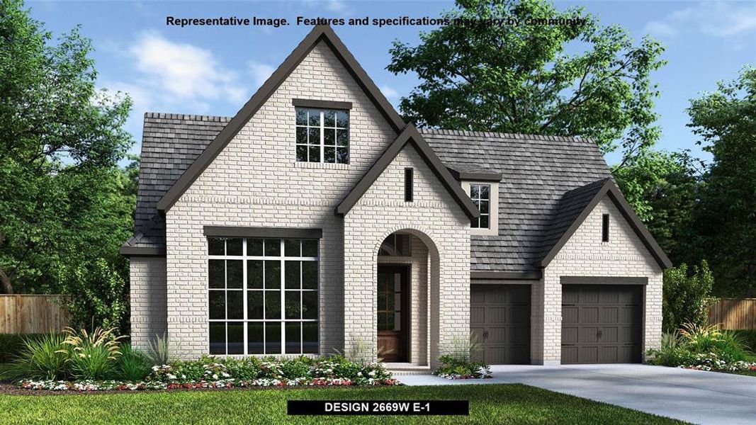 New construction Single-Family house Design 2669W, 5307 Elegance Court, Manvel, TX 77583 - photo