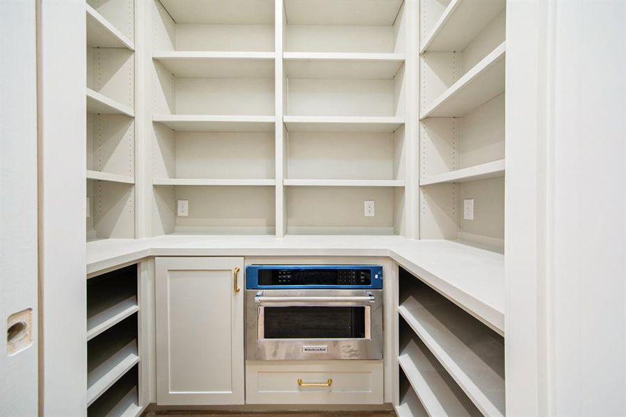 Working Pantry with ample counter space