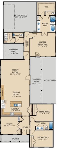 Colonnade Floorplan