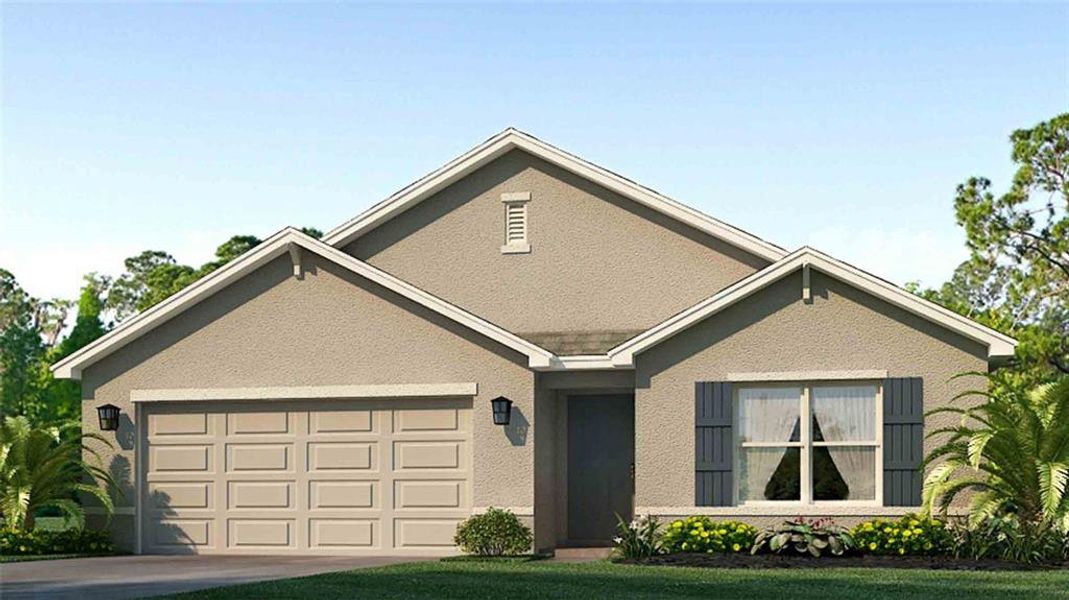 New construction Single-Family house 12268 Mountain Island Trail, Parrish, FL 34219 Cali- photo