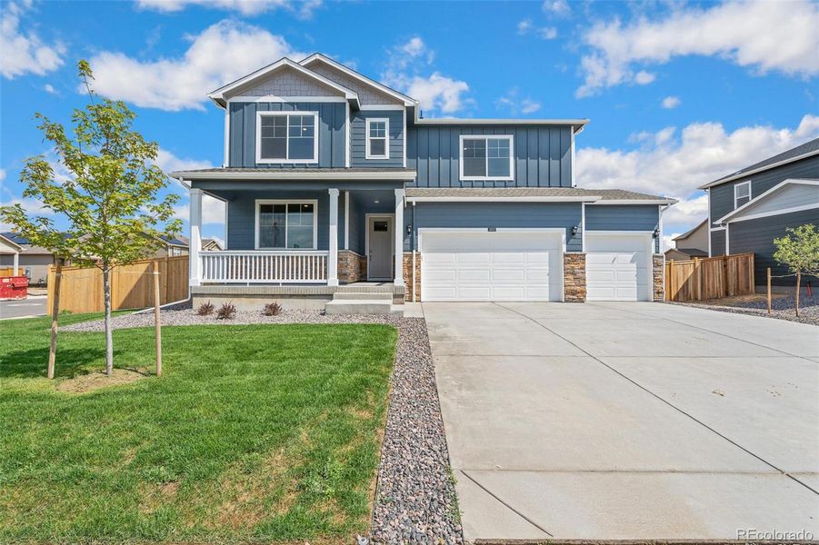 New construction Single-Family house 1914 Floating Leaf Drive, Fort Collins, CO 80528 The Hennessy- photo