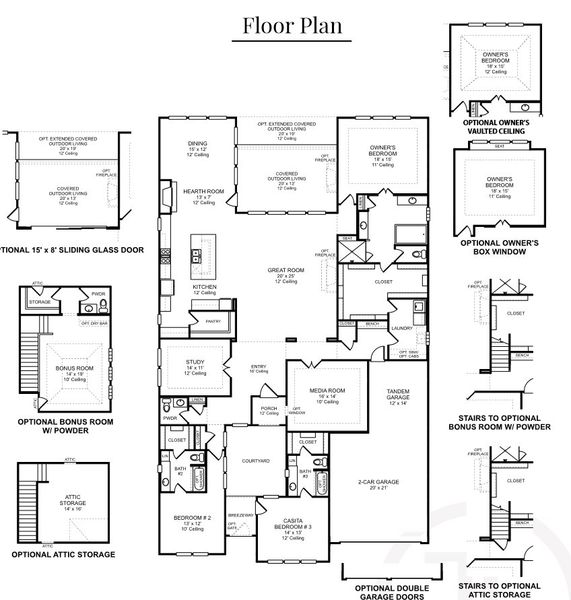 New construction Single-Family house Plan 5551, 4210 Old Rosebud Lane, Prosper, TX 75078 - photo