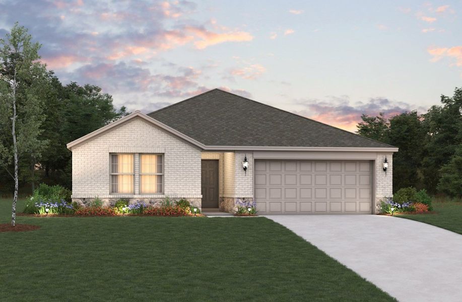 New construction Single-Family house Allegheny, Wild Flower Lane, Van Alstyne, TX 75495 - photo