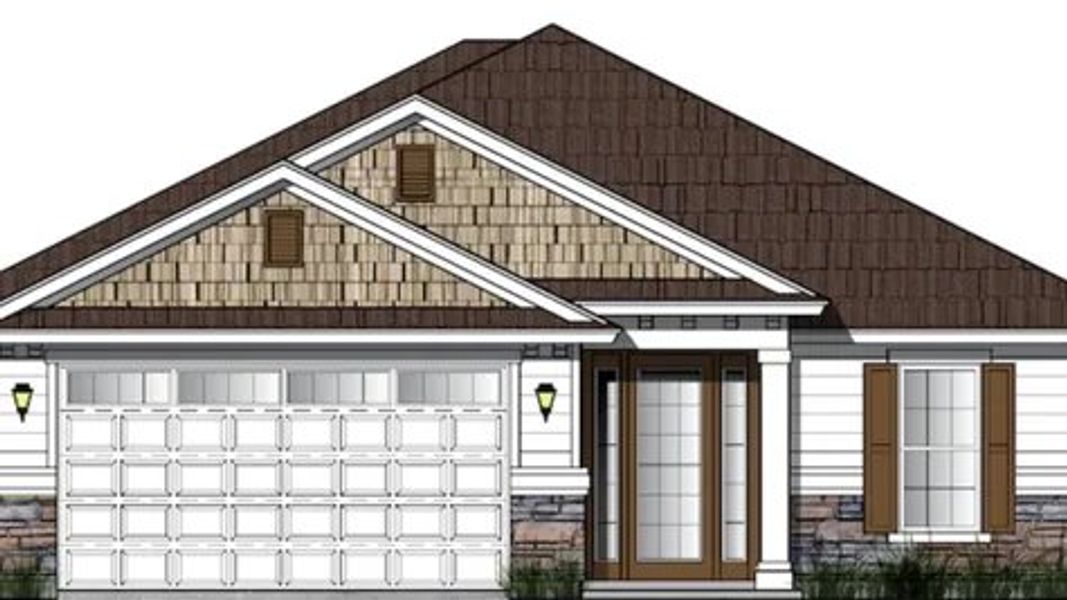 New construction Single-Family house Plan 1865, 79 Oak Heights Court, Saint Augustine, FL 32092 - photo