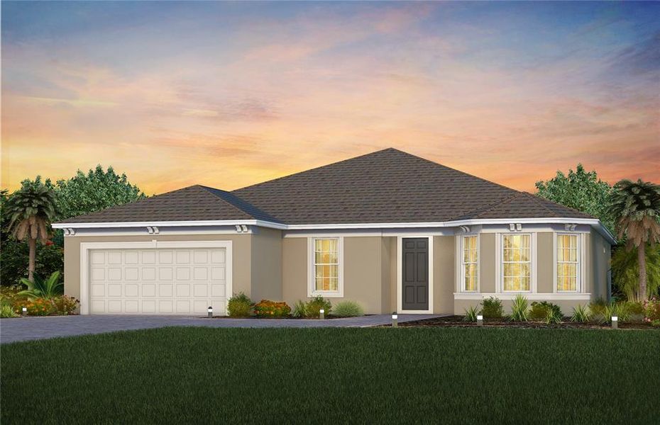 New construction Single-Family house 6508 Shimmering Shores Lane, Saint Cloud, FL 34771 Stardom- photo