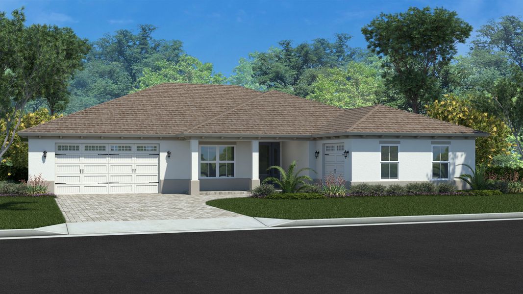 New construction Single-Family house Longleaf Ridge - Dunbar, 8447 Southwest 99th Street Road, Ocala, FL 34481 - photo