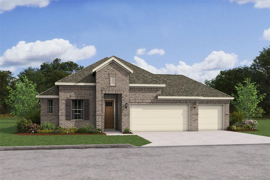 New construction Single-Family house 1071 County Road 2269 Court, Cleveland, TX 77327 Juniper III- photo