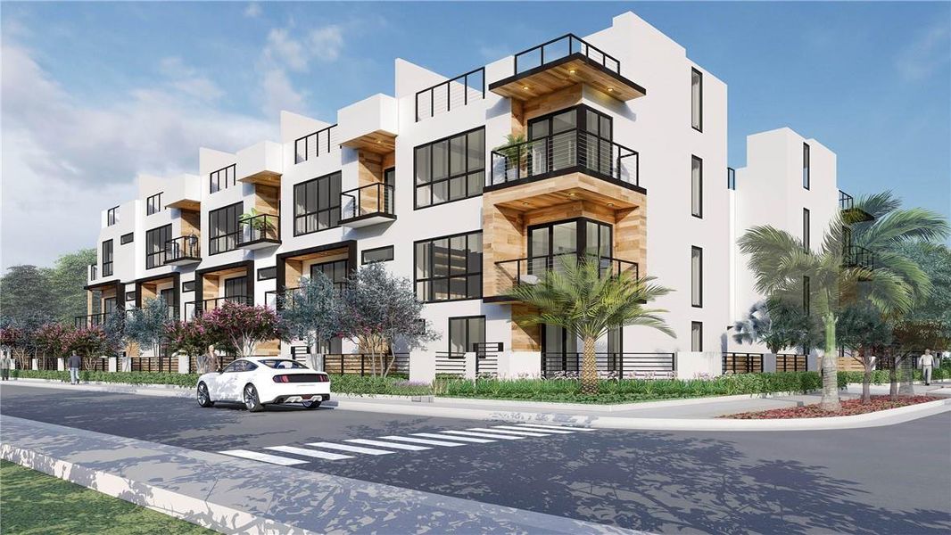 New construction Townhouse house 806 2nd Street, Fort Lauderdale, FL 33301 - photo