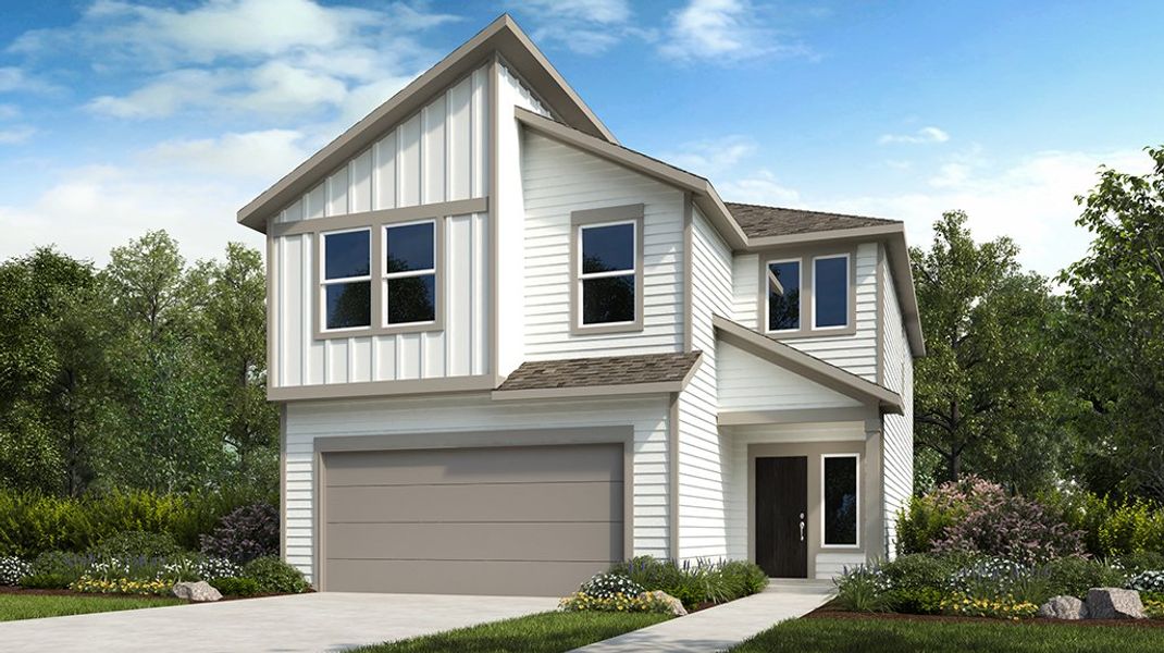 New construction Single-Family house 6021 Beverly Prairie Road, Del Valle, TX 78617 Cadence 2- photo