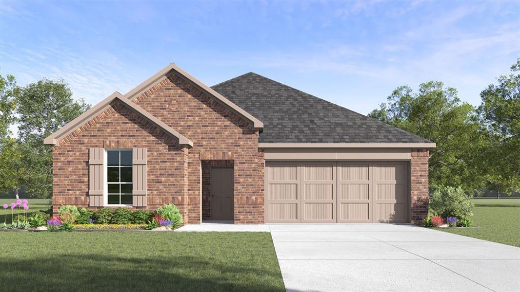 New construction Single-Family house 10504 Bluestone Lane, Aubrey, TX 76227 2025 Aspen- photo