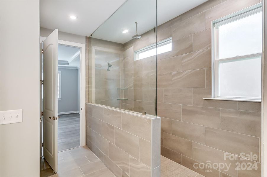 Primary Bathroom with Spa Shower-Similar to Subject Property