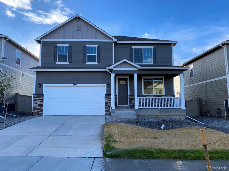 New construction Single-Family house 18165 Prince Hill Circle, Parker, CO 80134 HENLEY- photo