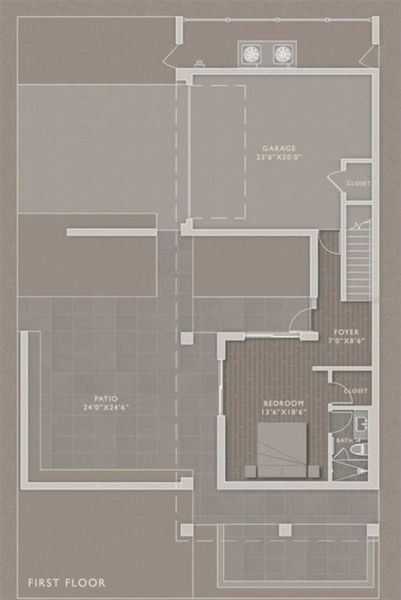 Floorplan first floor