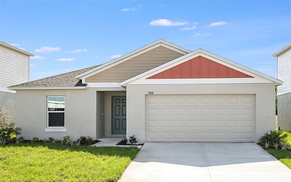 New construction Single-Family house 4163 Gerbera Daisy Avenue, Haines City, FL 33844 Valeria- photo