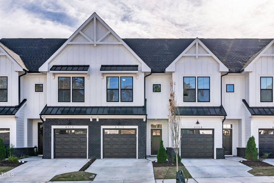 New construction Townhouse house 4010 Emerald Green Road, Raleigh, NC 27612 - photo