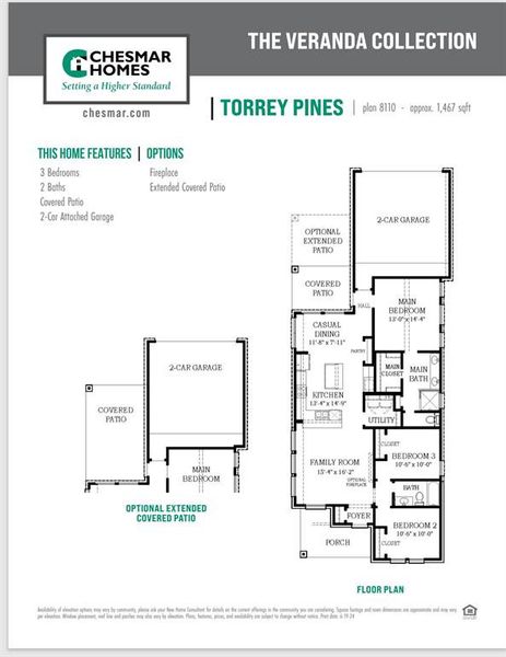 Torrey Pines Floor Plan