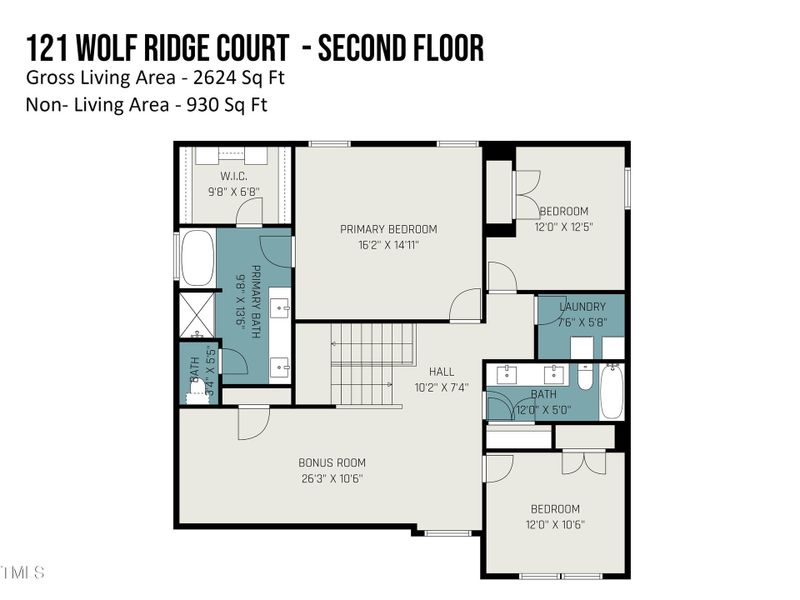 2nd floor floor plan