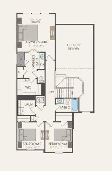 Pulte Homes, Gordon floor plan