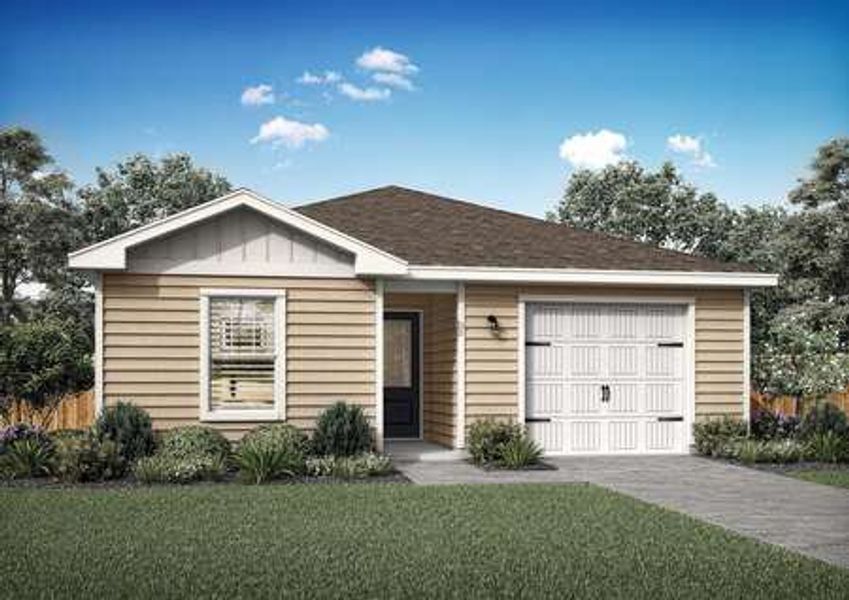 New construction Single-Family house Ash, 6007 Luckey Run, San Antonio, TX 78252 - photo