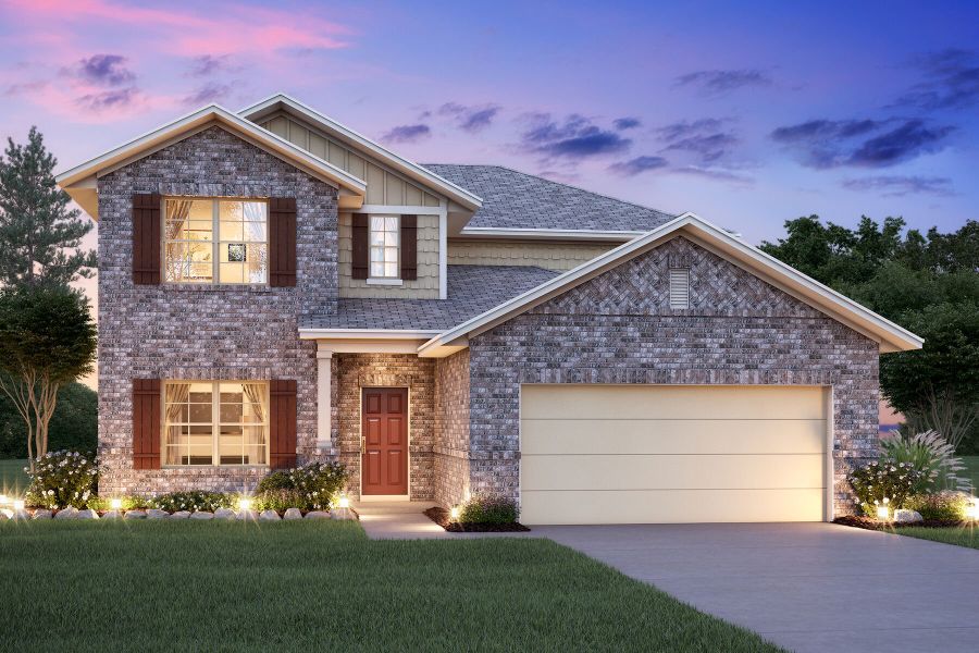 New construction Single-Family house Magellan, 1148 Eagle Crossing, Seguin, TX 78155 - photo