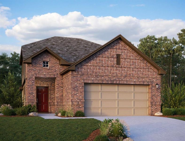 Welcome home to 9396 Hard Rock Road located in the community of Stonebrooke zoned to Conroe ISD.