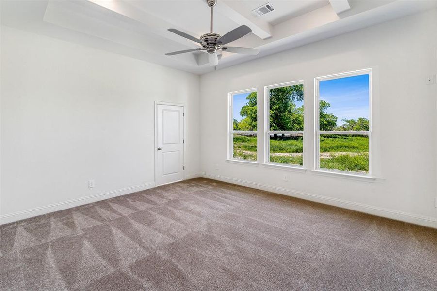 Spacious Primary Bedroom