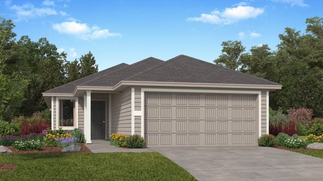 New construction Single-Family house 13769 Kit Run, Splendora, TX 77372 Windhaven V- photo