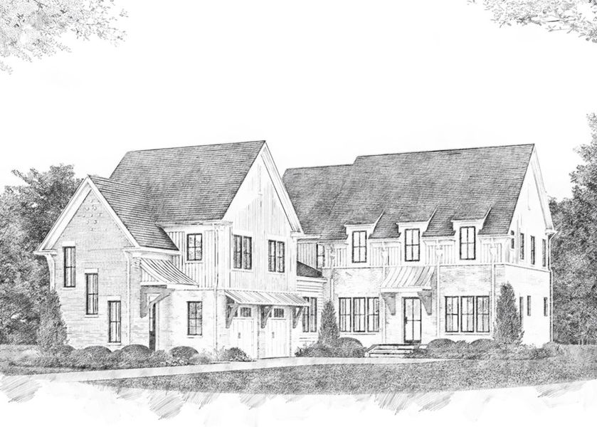 New construction Single-Family house Eloise, 3421 Blue Ridge Road, Raleigh, NC 27612 - photo